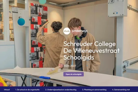 Schoolgids 26 27 Schreuder College De Villeneuvestraat